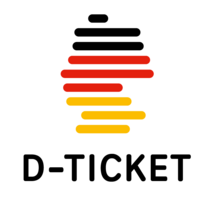 Logo des Deutschlandtickets